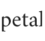 petal